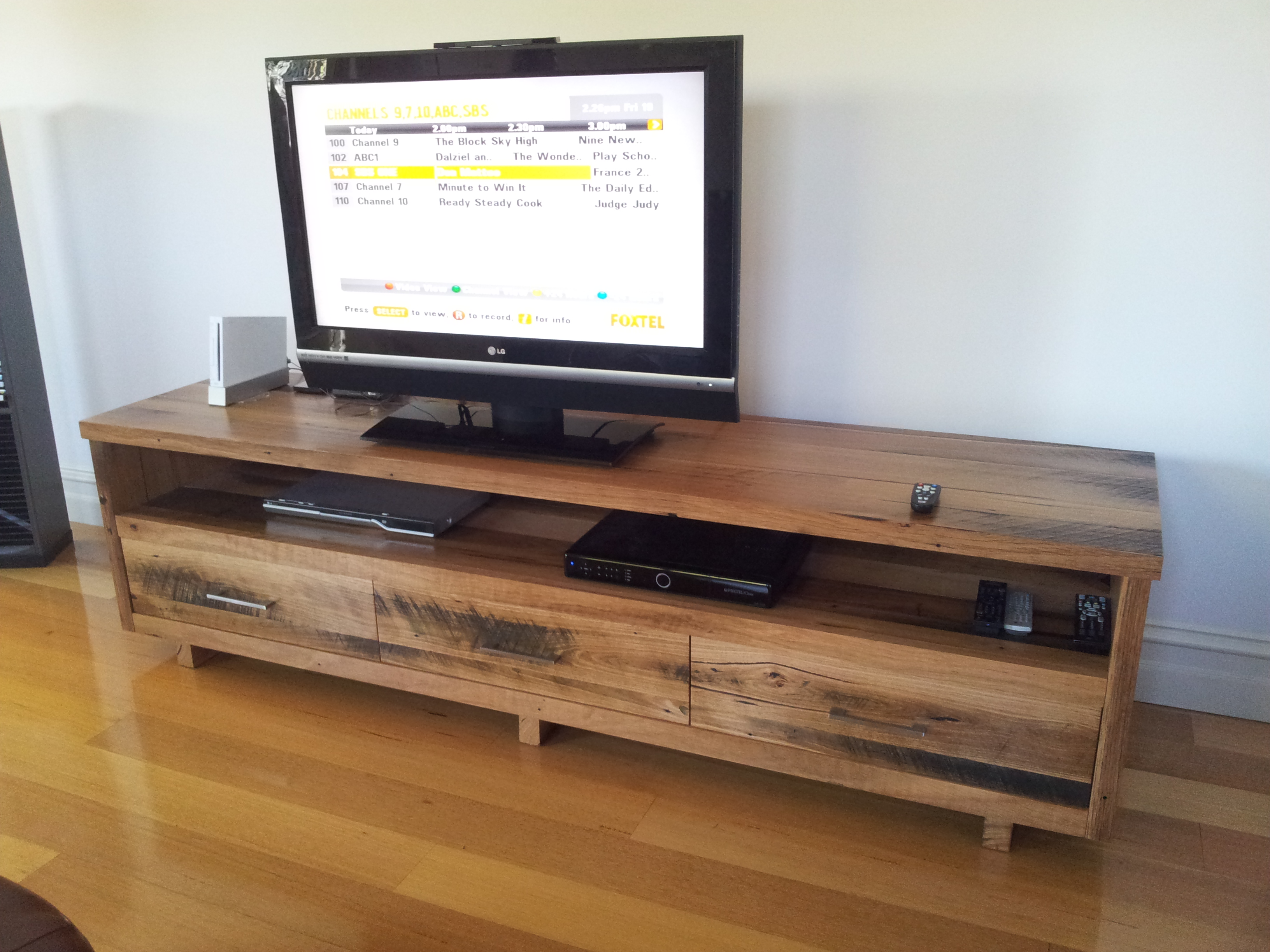Recycled Timber Tv Unit Vella Furniture